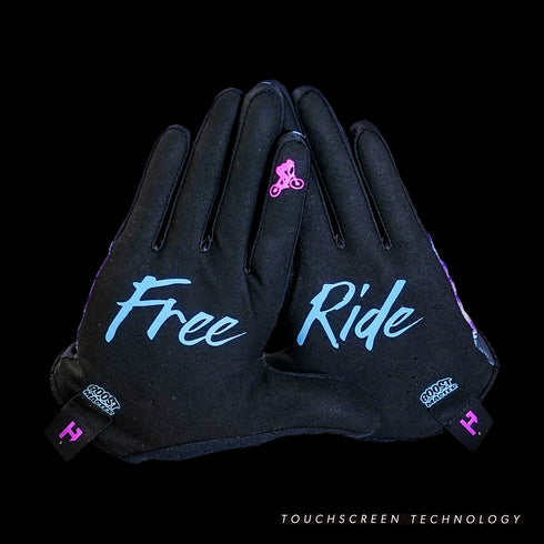 Handup Boostmaster Tie Dye Indigo Gloves